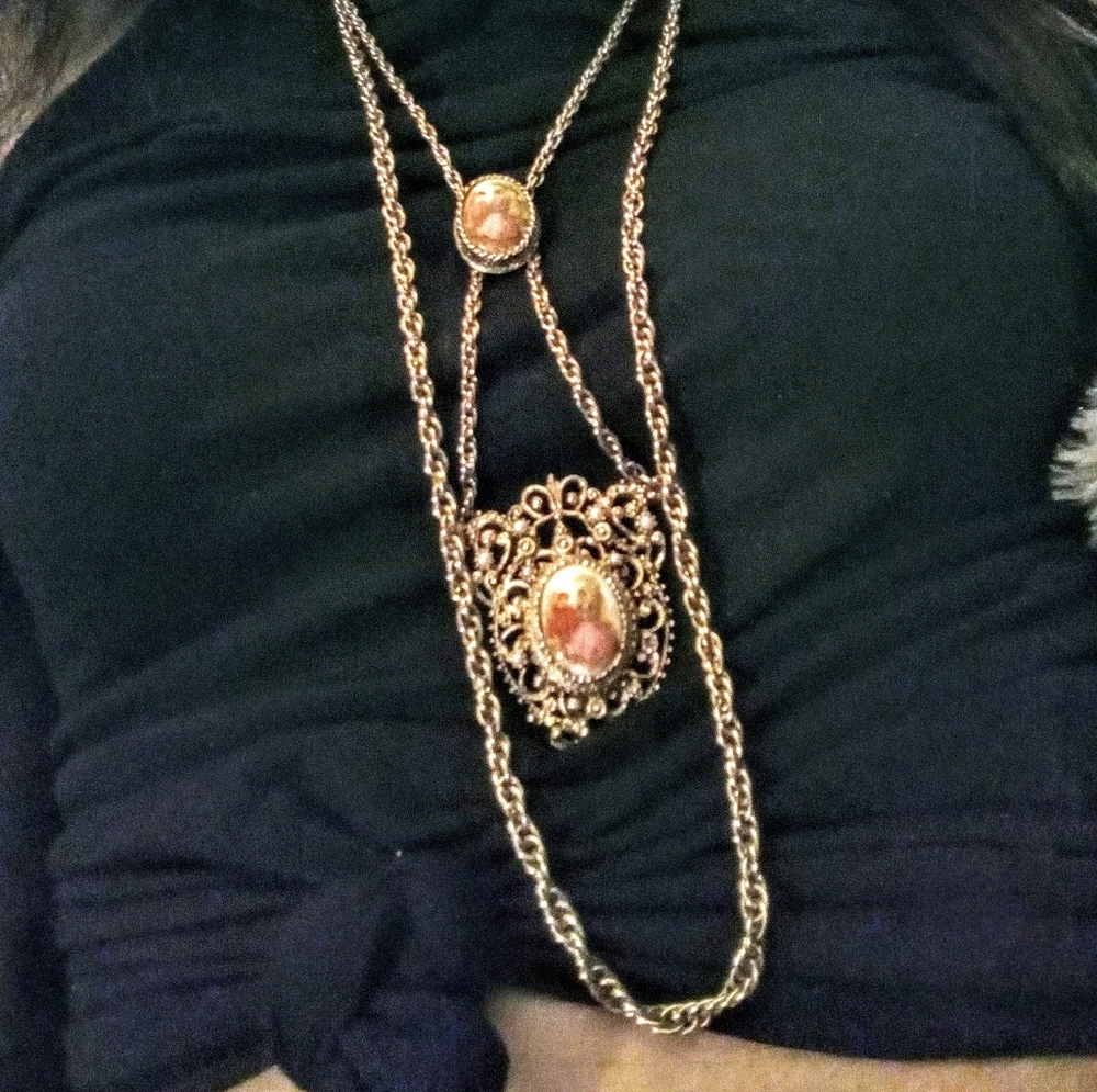 Vintage Cameo Necklace